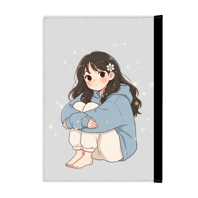 کلاسور پاد آفرین مدل دخترک زیبای کیوت کد 1218