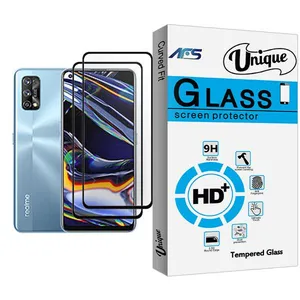 AFS Unique Glass MIX002 Screen Protector For Realme 7 Pro Pack Of 2