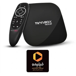 اندروید باکس تسکو مدل tab eco air به همراه ایر ماوس و اشتراک سه ماهه فیلیمو