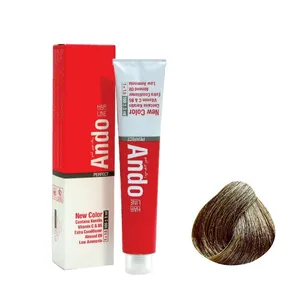 رنگ مو آندو شماره 7/2 حجم 100 میلی لیتر رنگ بلوند زیتونی متوسط