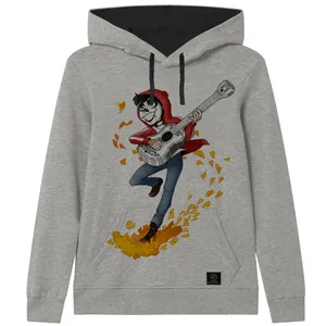 هودی دخترانه 27 مدل COCO کد V73 رنگ طوسی