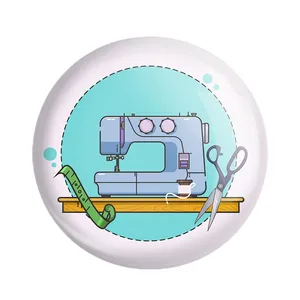 مگنت خندالو مدل چرخ خیاطی کد 28003