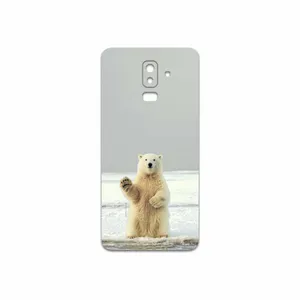 MAHOOT Polar-bear Cover Sticker for Samsung Galaxy J8