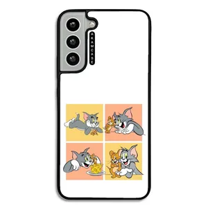 AKAM AMC-WSGS22P-TOM & JERRY8 Cover For Samsung Galaxy S22 Plus