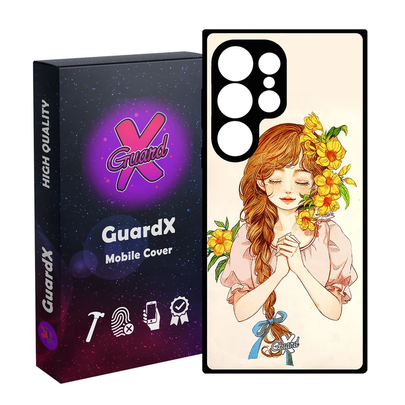 کاور گارد ایکس طرح دختر مدل 10317 مناسب برای گوشی موبایل سامسونگ Galaxy S25 Ultra