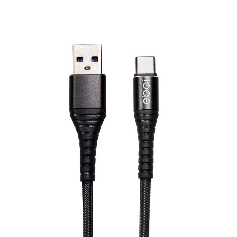 کابل تبدیل USB به USB-C ایبای مدل C-1 طول 1.2 متر