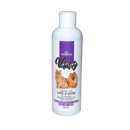 شامپو سگ و گربه ویتالیتی مدل لوندر حجم 250 میلی لیتر