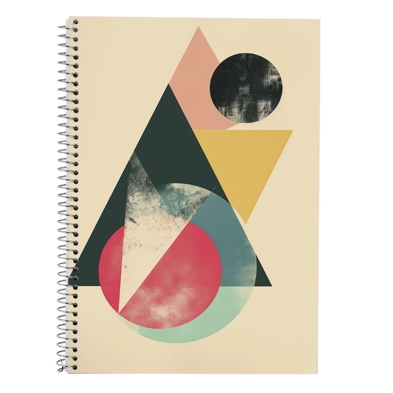 دفتر زبان 50 برگ مدوپد مدل دو خط طرح فانتزی کد DF13738