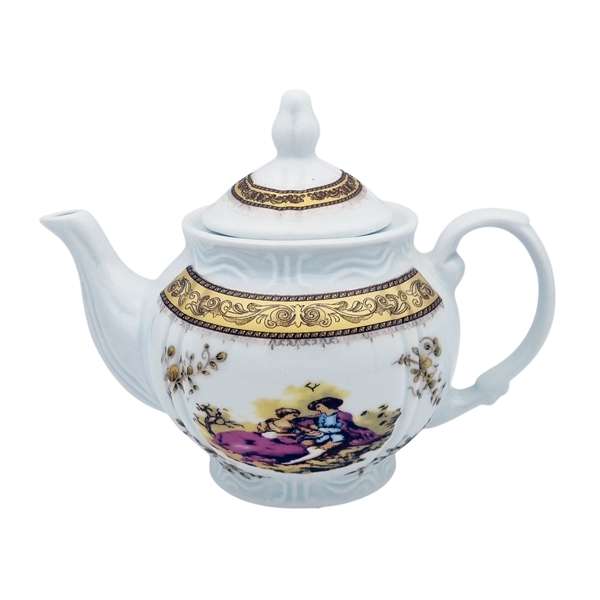 قوری مدل ترمه کد 11233xgol گنجایش 600 میلی لیتر