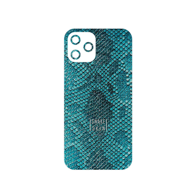 برچسب پوششی ماهوت مدل Blue Snake Skin مناسب برای گوشی موبایل اپل iPhone 12 Pro