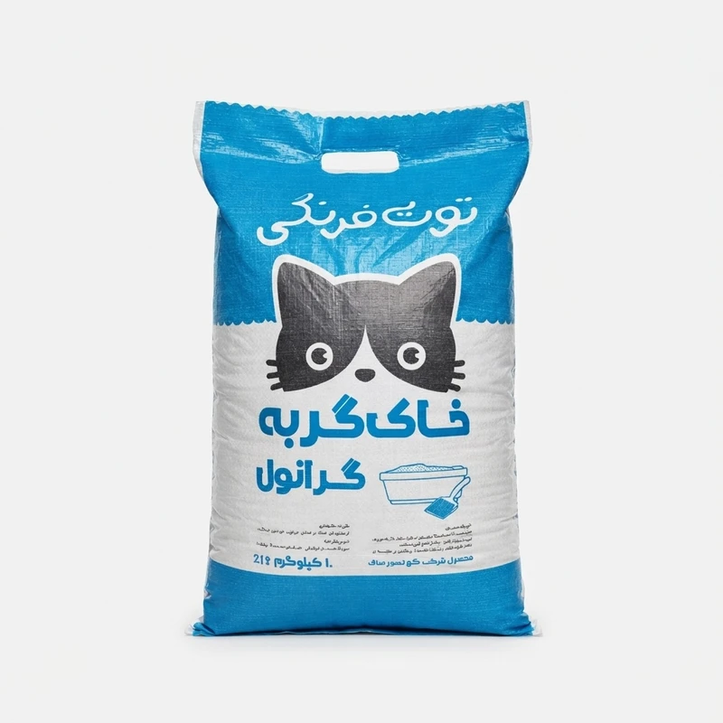خاک گربه شاتوت گرانول توت فرنگی مدل 001 وزن 10 کیلوگرم
