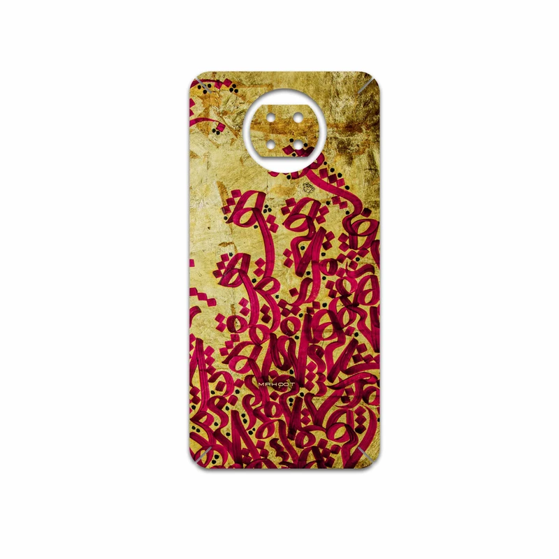 برچسب پوششی ماهوت مدل Nastaliq-5 مناسب برای گوشی موبایل شیائومی Redmi Note 9T