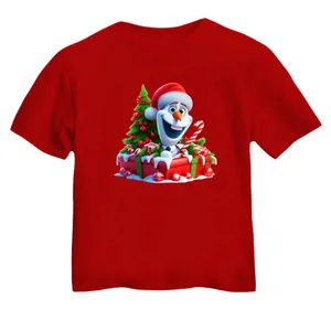 تی شرت آستین کوتاه بچگانه مدل کریسمس کد 4