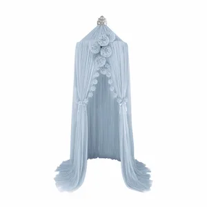 تور تخت خواب طرح حریر مدل توپک های زیبا