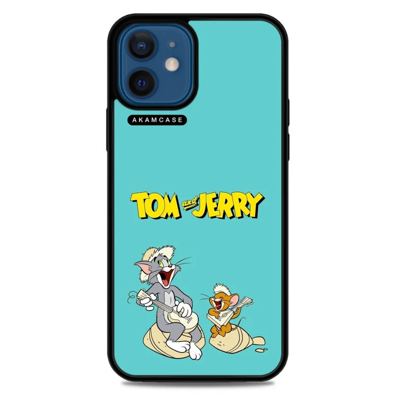 کاور آکام مدل AMC-WA12M-TOM & JERRY3 مناسب برای گوشی موبایل اپل iPhone 12 Mini