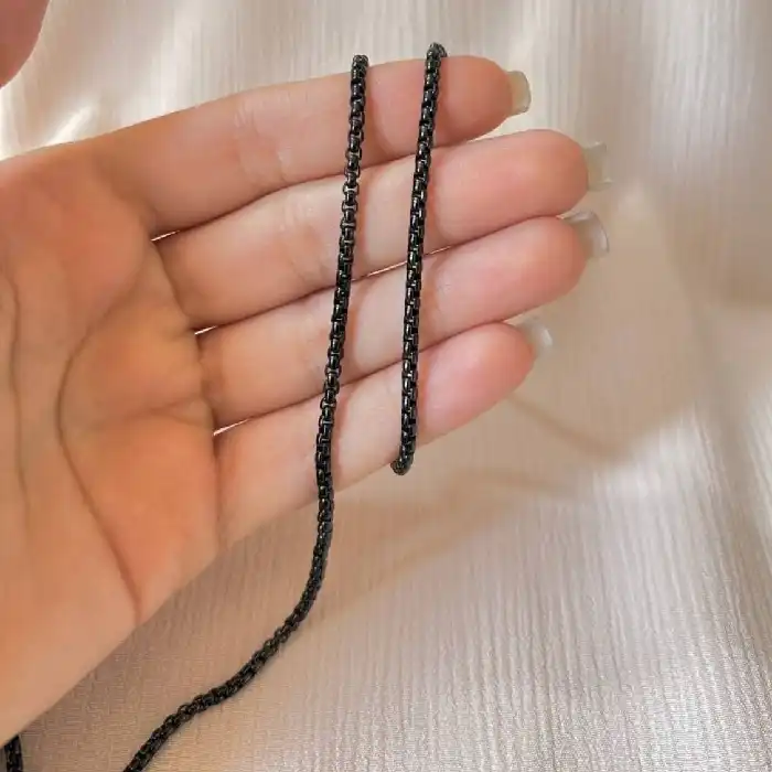 گردنبند نقره جات بافندگان مدل ویتالی کد 55