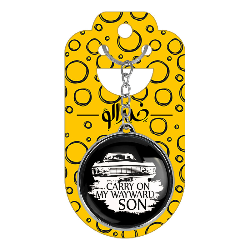 جاکلیدی خندالو طرح سریال سوپرنچرال Supernatural مدل دوطرفه کد 2453224527