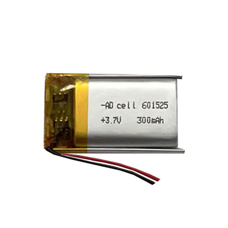 باتری لیتیومی کد 601525 ظرفیت 300 میلی آمپر ساعت