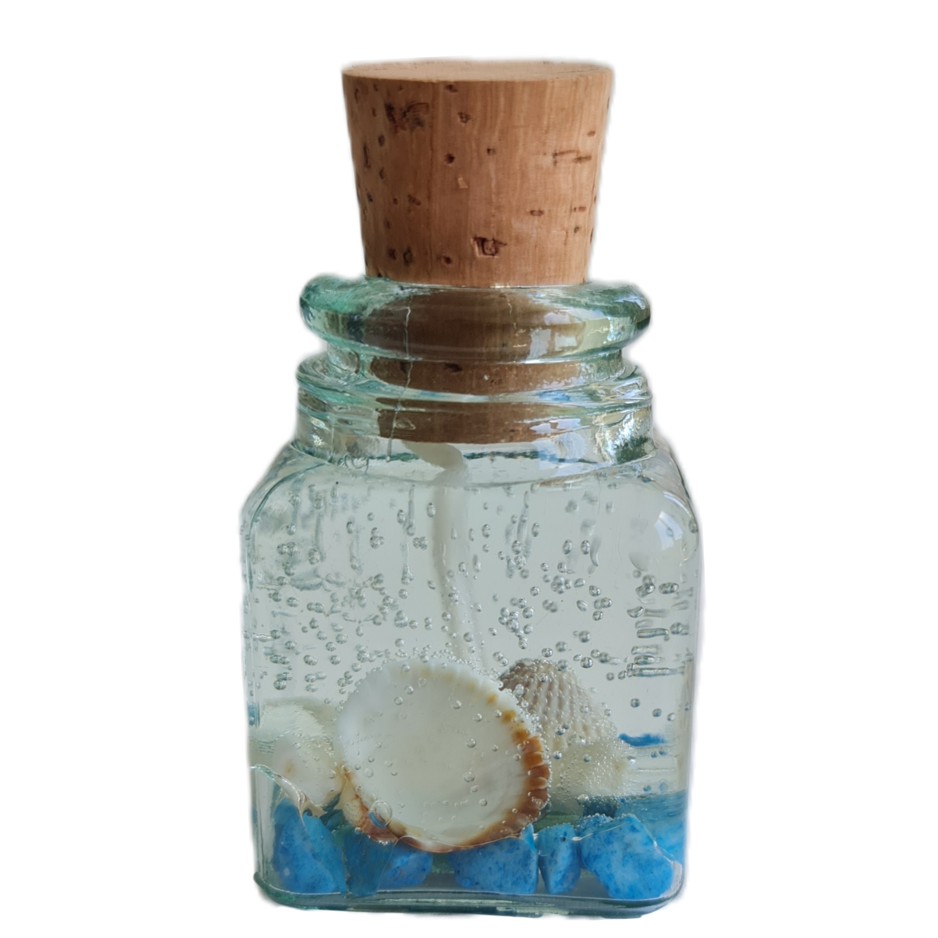 شمع مدل ژله ای طرح دریا