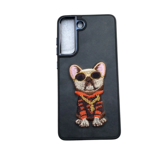 كاور طرح چرم کد dog-3636 مناسب برای گوشی موبایل سامسونگ Galaxy S21 FE