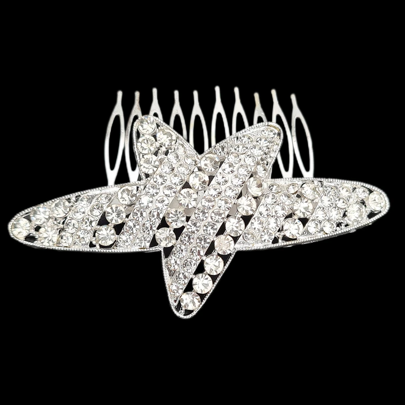 شانه مو زنانه مدل شینیون ستاره دریایی