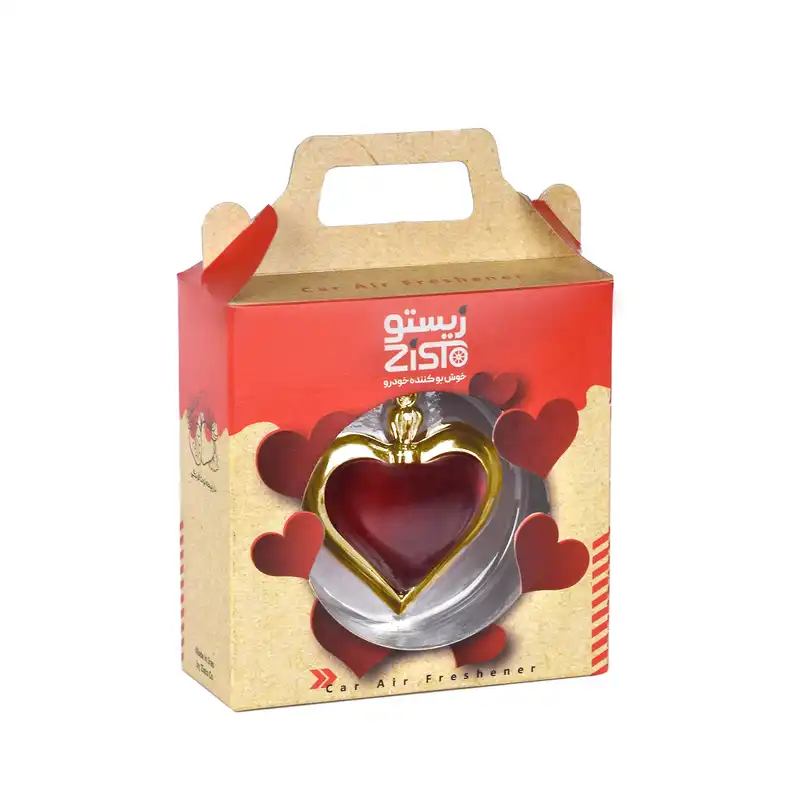 خوشبوکننده خودرو زیستو طرح قلب مدل ZHSt2