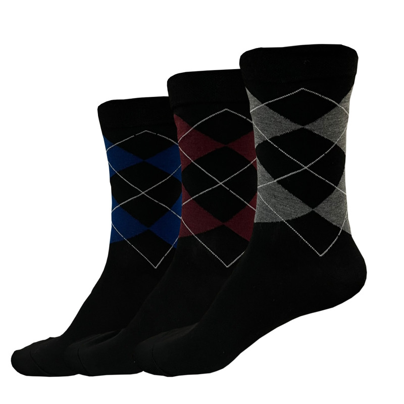 جوراب مردانه پالوته مدل PLT-E3 مجموعه 3 عددی