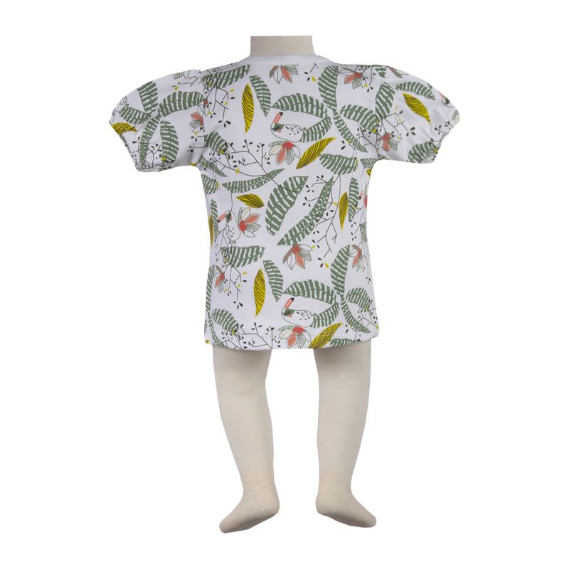 تی شرت آستین کوتاه نوزادی آدمک مدل طوطی -  - 5