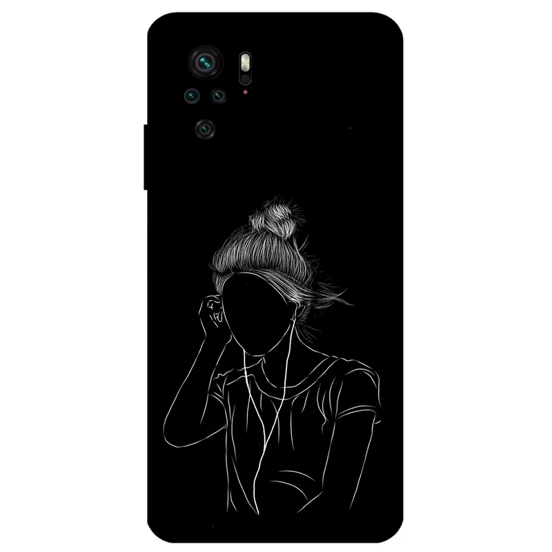 کاور مگافون طرح مینیمال مدل 1858 مناسب برای گوشی موبایل شیائومی Redmi Note 10 4G / 10S 4G  
