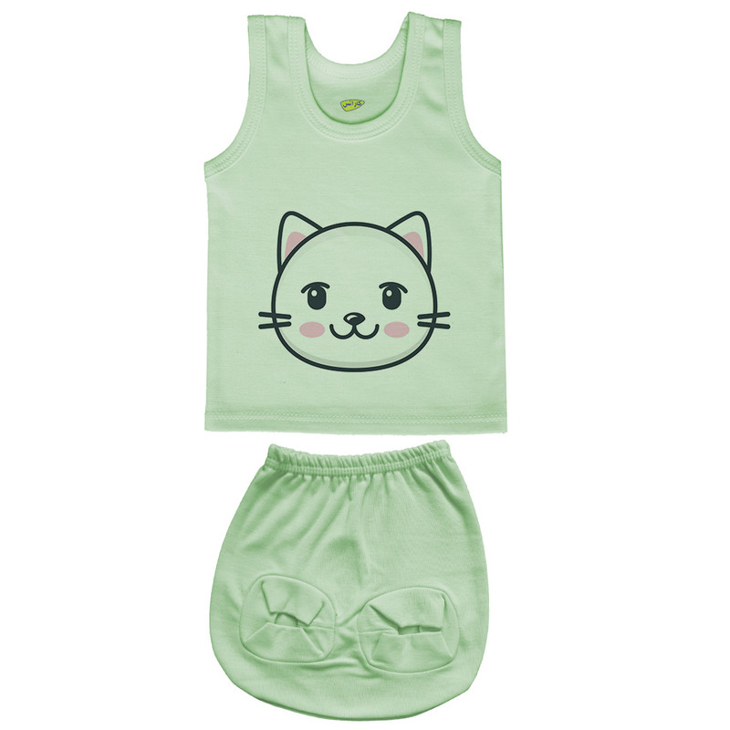 ست تاپ و شورت نوزادی کارانس مدل SSG-241