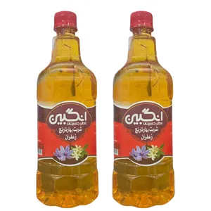شربت بهارنارنج زعفران انگبین ـ 1 لیتر بسته 2 عددی