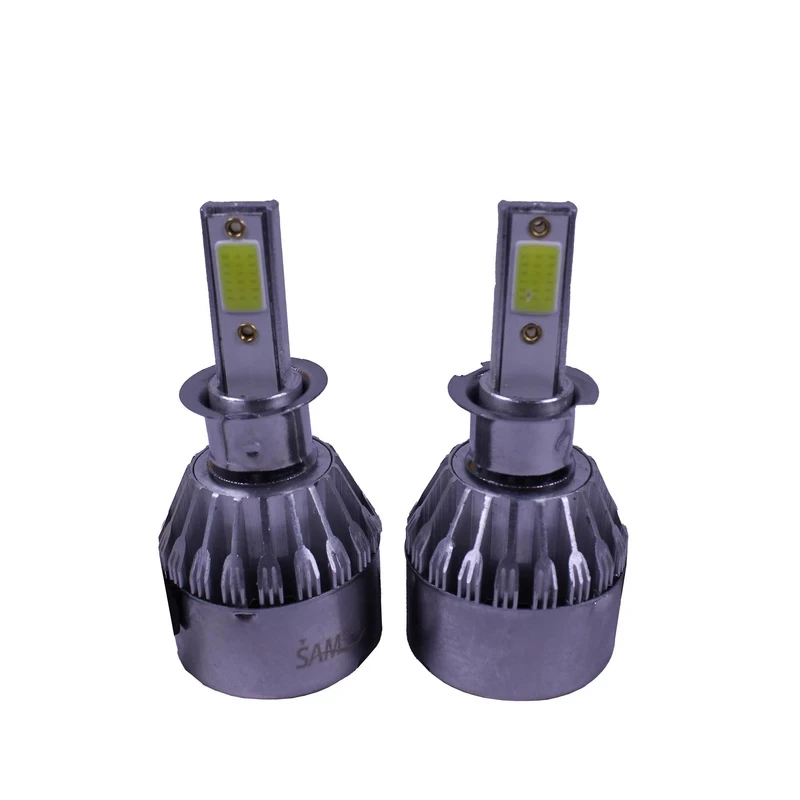 لامپ هدلایت خودرو سام مدل U10 پایه H11 مجموعه 2 عددی