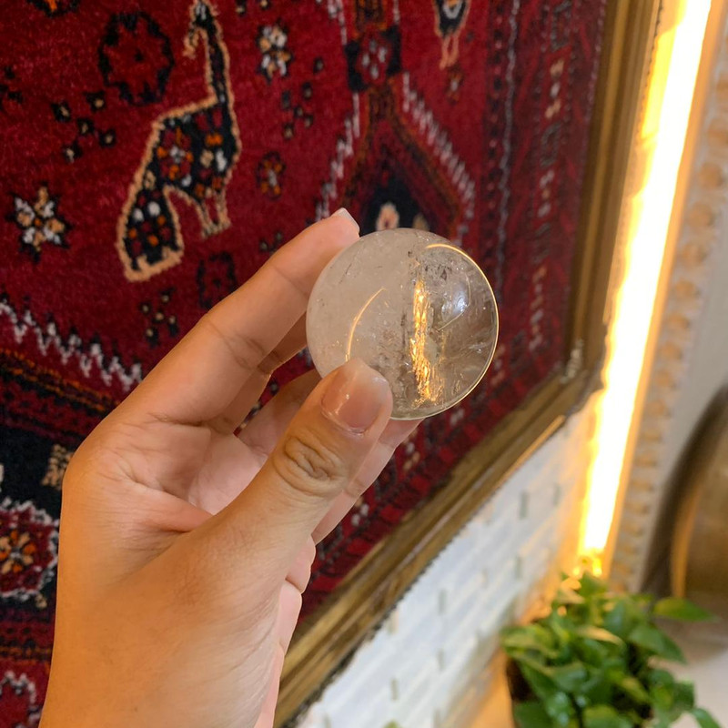 سنگ راف مدل گوی کوارتز کد 110