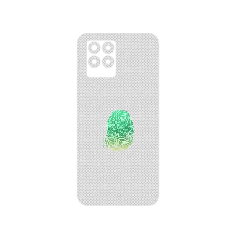 برچسب پوششی ماهوت مدل Minimal Fingerprint مناسب برای گوشی موبایل ریلمی 8 Pro