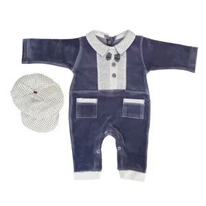 ست سرهمی و کلاه نوزادی کد abi306