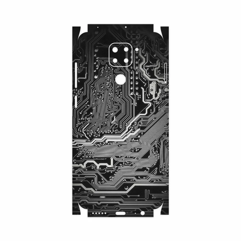 برچسب پوششی ماهوت مدل Black Printed Circuit Board-FullSkin مناسب برای گوشی موبایل شیائومی Redmi 10X