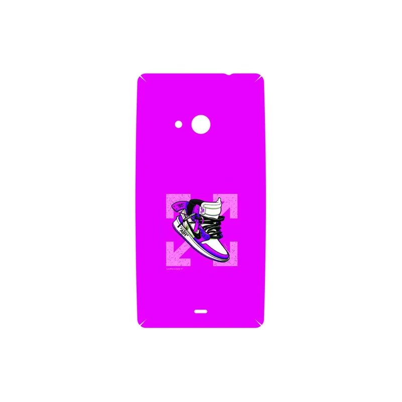 برچسب پوششی ماهوت مدل Nike Air Sneaker Digital Art مناسب برای گوشی موبایل مایکروسافت Lumia 535