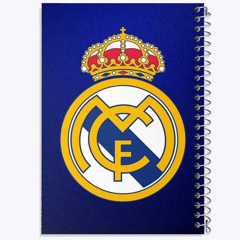 دفتر نقاشی 50 برگ خندالو مدل باشگاه رئال مادرید کد 26335