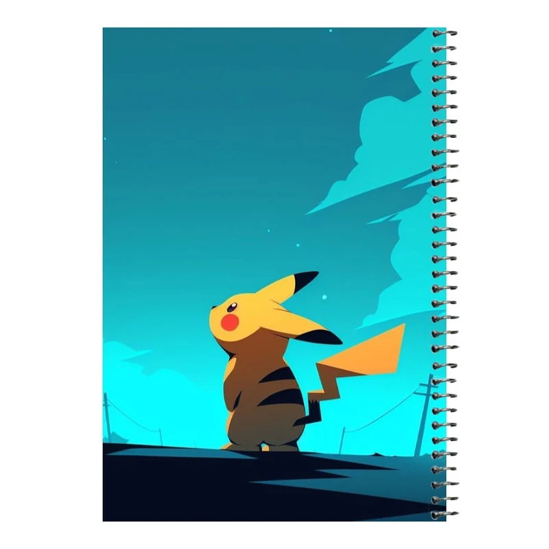 دفتر مشق 80 برگ اس جی مدل پوکی مون   