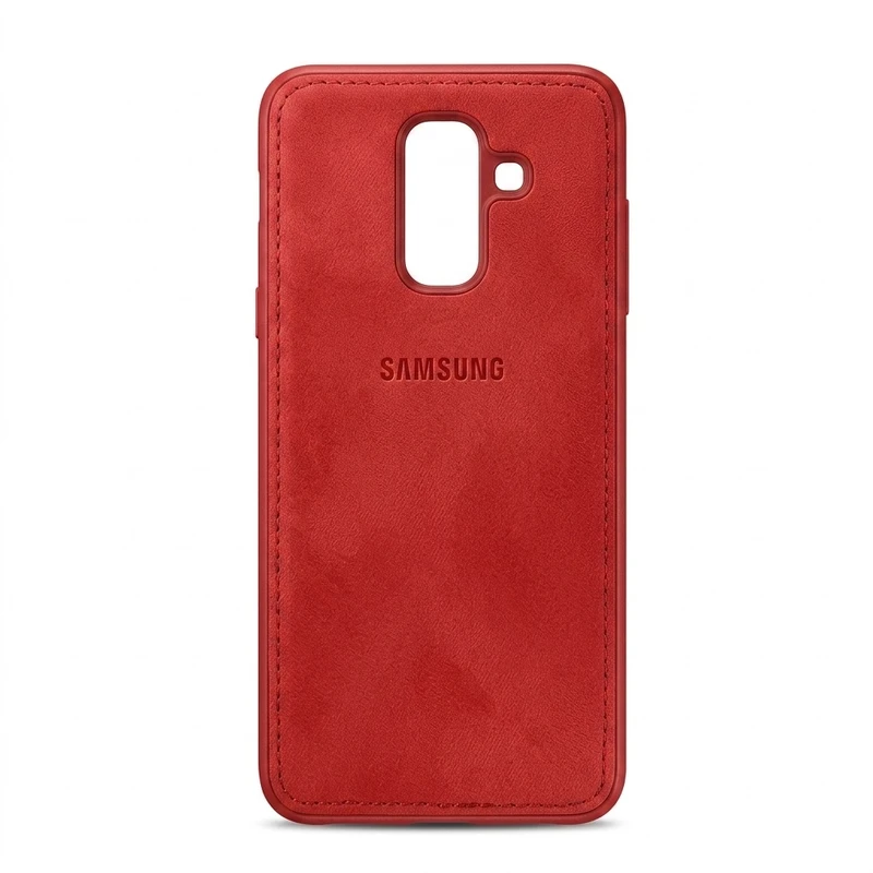 کاور مدل چرمی مناسب برای گوشی موبایل سامسونگ GALAXY A6 PLUS