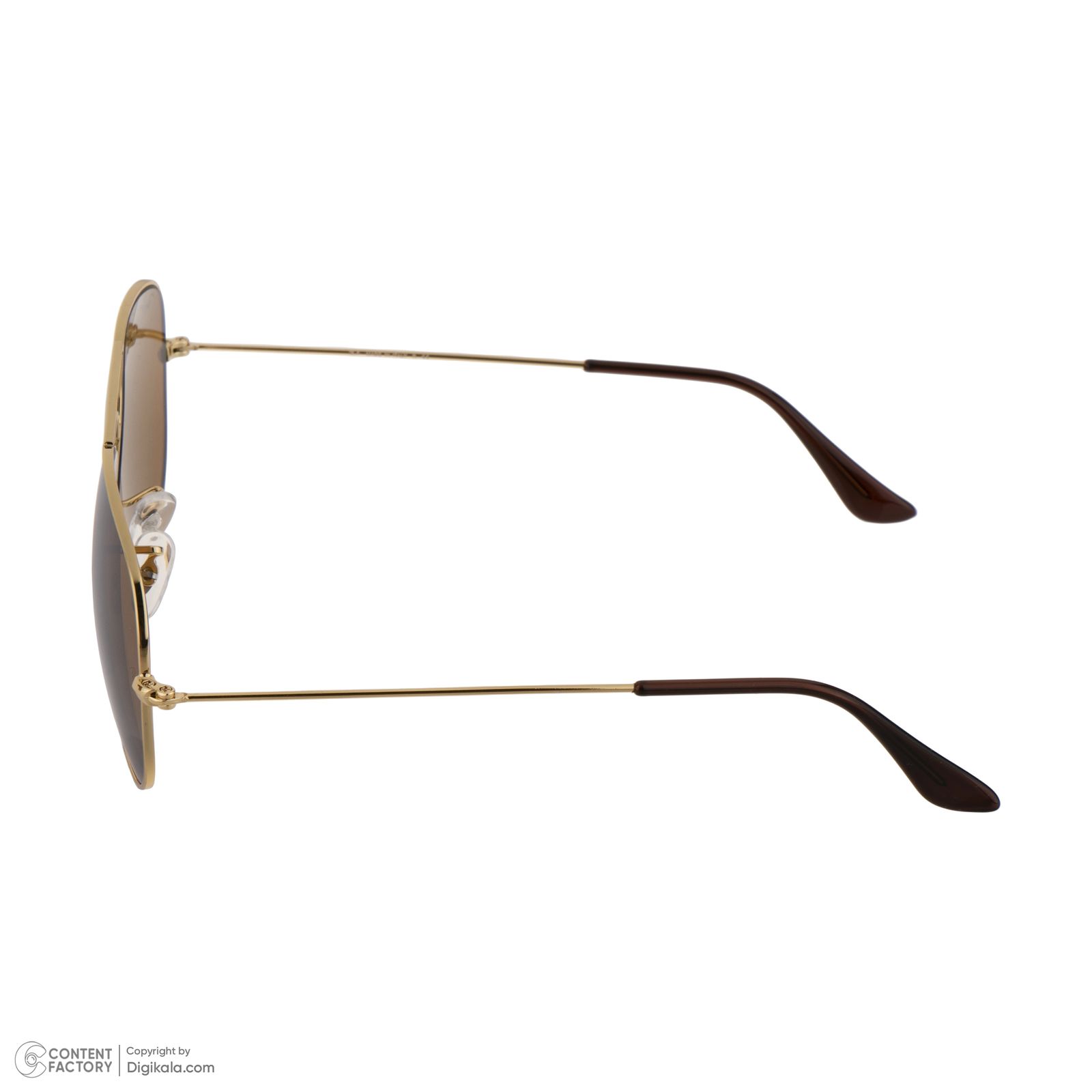 عینک آفتابی خلبانی پلاریزه ری بن مدل RB3025-001/33 -  - 4
