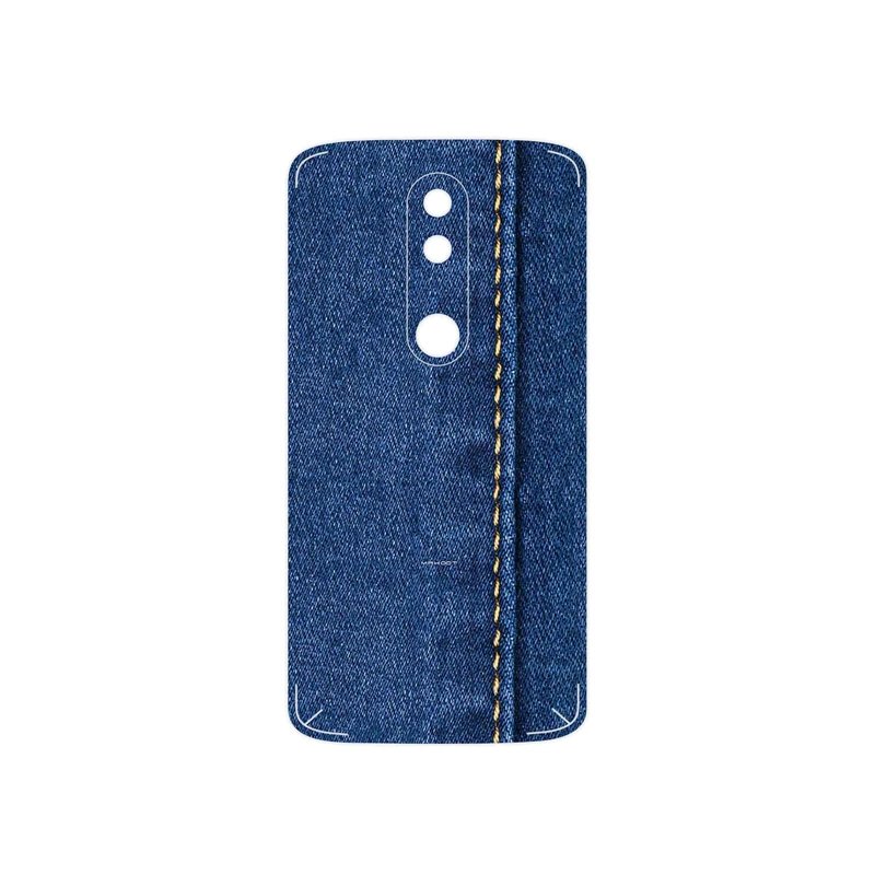 برچسب پوششی ماهوت مدل Fabric Texture 8 مناسب برای گوشی موبایل موتورولا Moto X Force