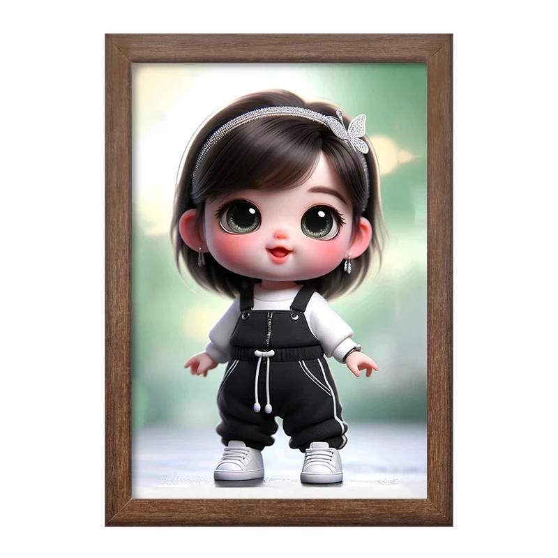 تابلو خندالو طرح دخترانه بامزه کد F5402