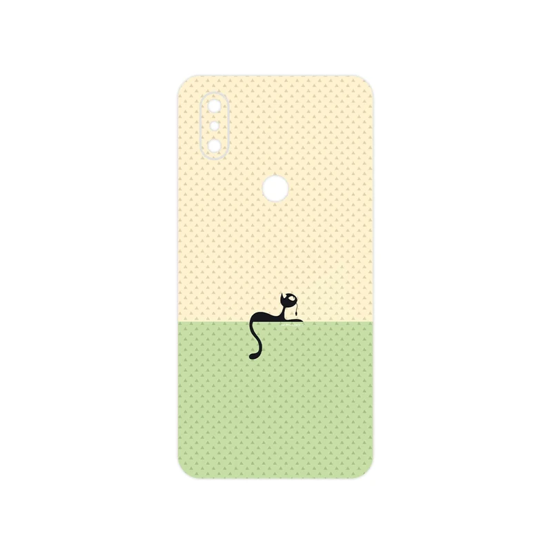 برچسب پوششی ماهوت مدل Minimal Internet Cat Icon مناسب برای گوشی موبایل شیائومی Mi Mix 3