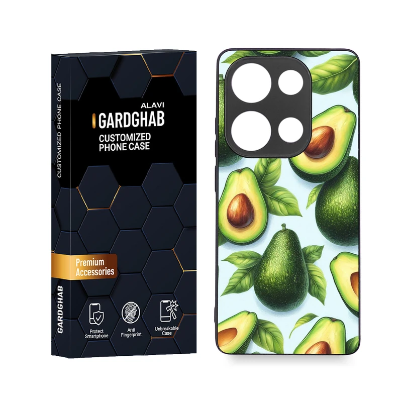 کاور گارد قاب علوی مدل دور ژله ای مناسب برای گوشی موبایل شیائومی Redmi Note 13 Pro 4G