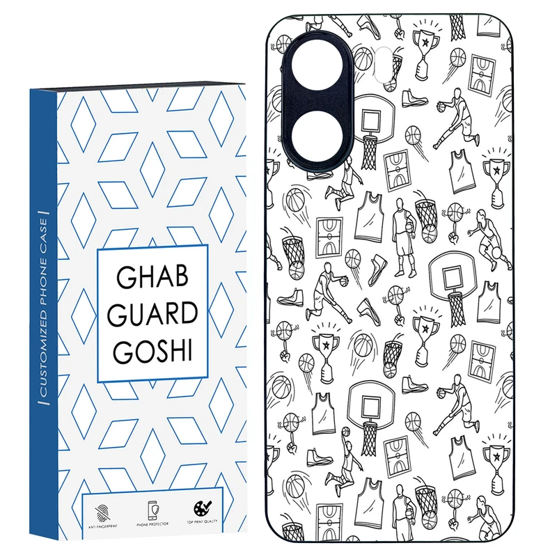 کاور قاب گارد گوشی طرح ورزشی کد TPU-126 مناسب برای گوشی موبایل شیائومی REDMI 13C / POCO C65