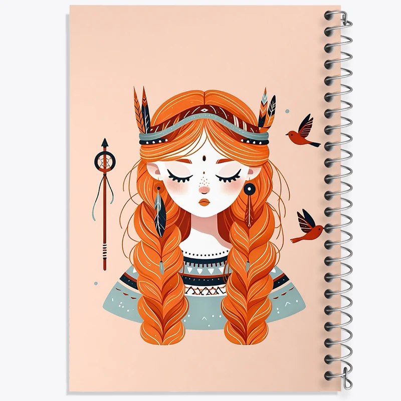 دفتر مشق 50 برگ خندالو طرح دخترانه کد N4669