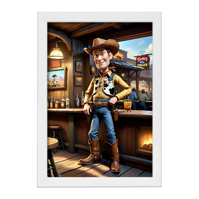 تابلو خندالو مدل داستان اسباب بازی ها کد F11718