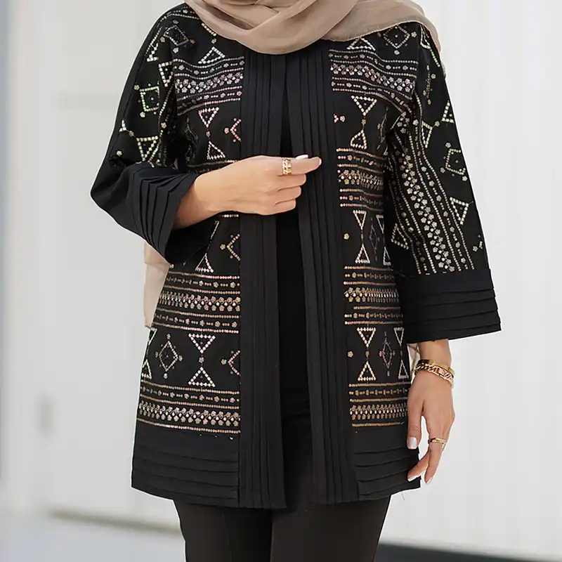 مانتو زنانه السانا مدل طوطیا کد 174944