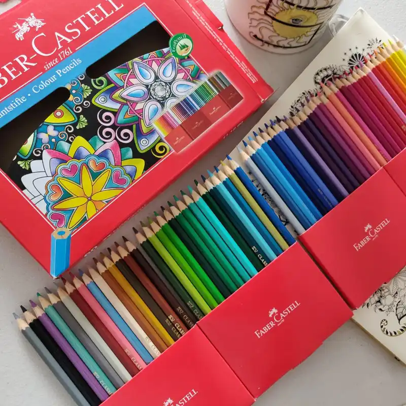 مداد رنگی 60 رنگ فابر کاستل مدل classic